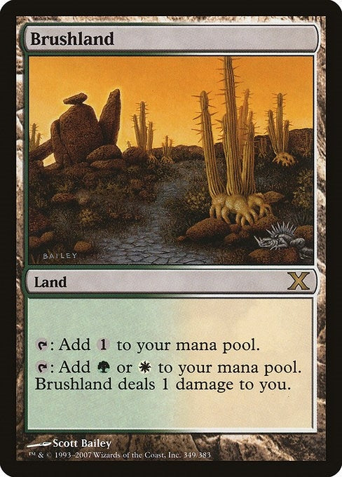 Brushland (349) [10E]