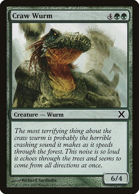 Craw Wurm (257) [10E]