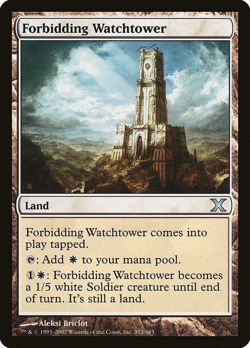 Forbidding Watchtower (352) [10E]