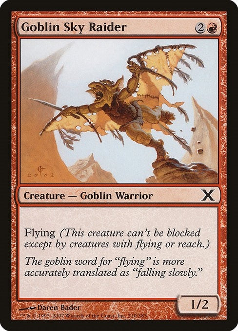 Goblin Sky Raider (210) [10E]