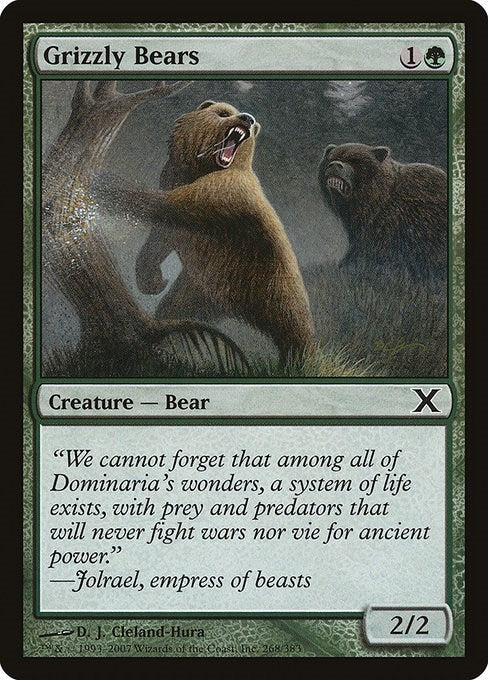 Grizzly Bears (268) [10E]