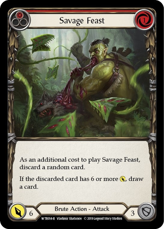 Savage Feast Red (WTR014) [WTR]