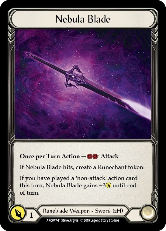 Nebula Blade Viserai Rune Blood (ARC077 // ARC075) [ARC]