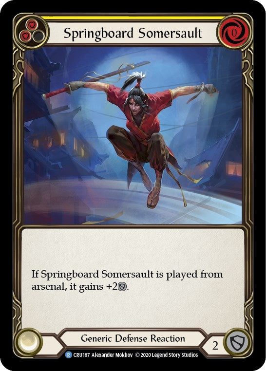 Springboard Somersault (CRU187) [CRU]