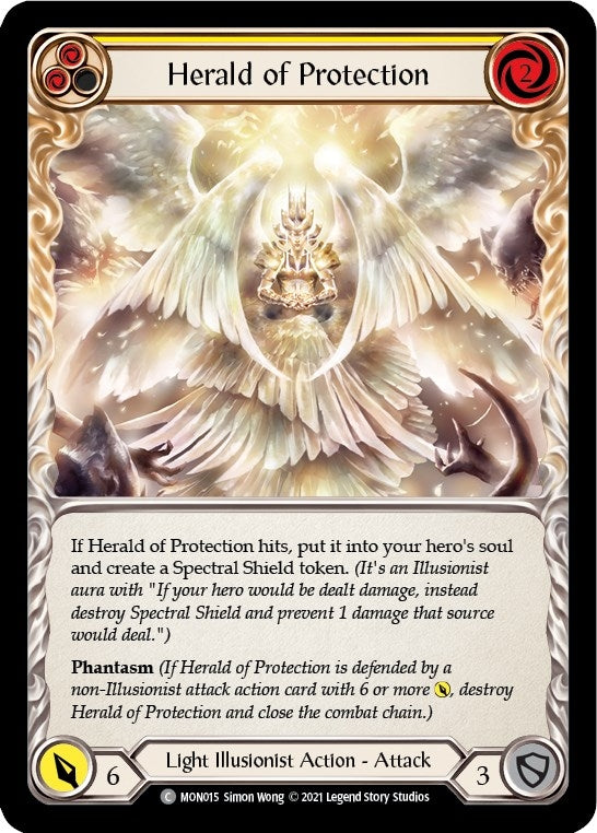 Herald of Protection Yellow (MON015) [MON]