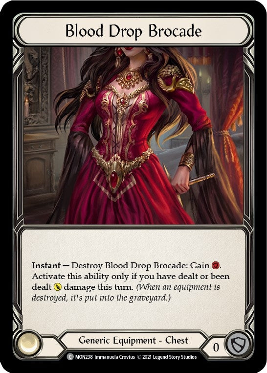 Blood Drop Brocade (MON238) [MON]