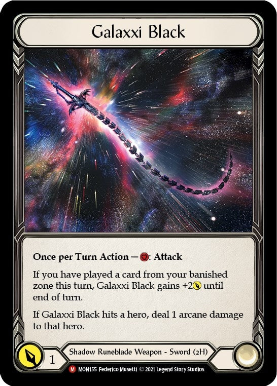 Galaxxi Black Alternate Art (MON155) [MON]