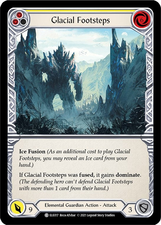 Glacial Footsteps Yellow (ELE017) [ELE]