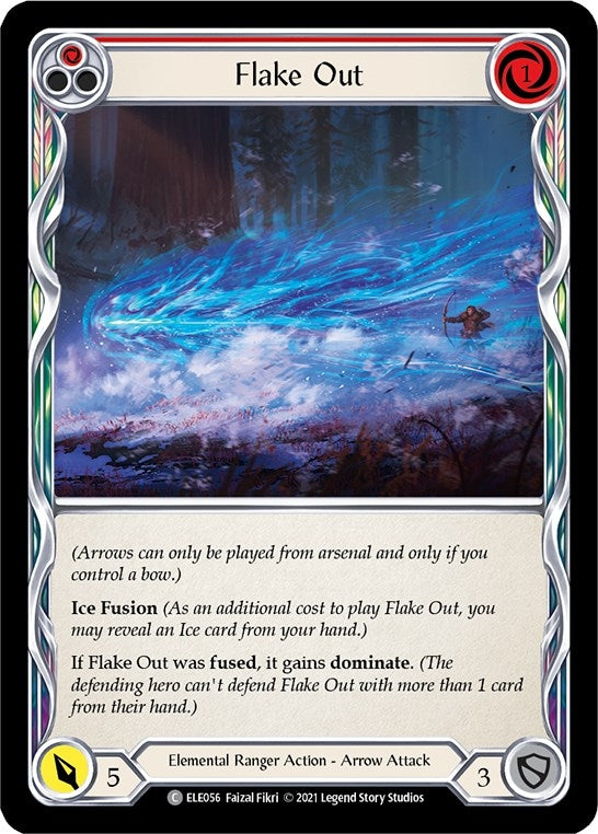 Flake Out Red (ELE056) [ELE]