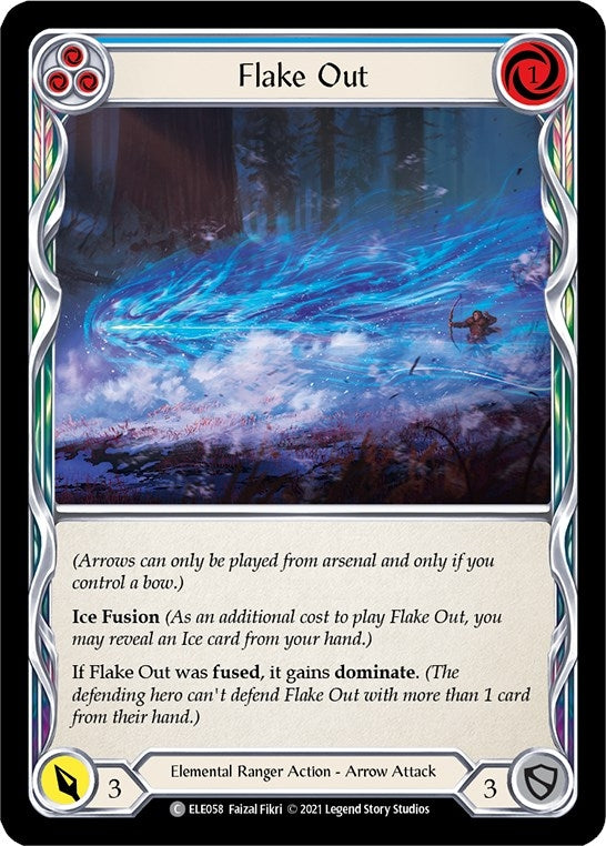 Flake Out Blue (ELE058) [ELE]