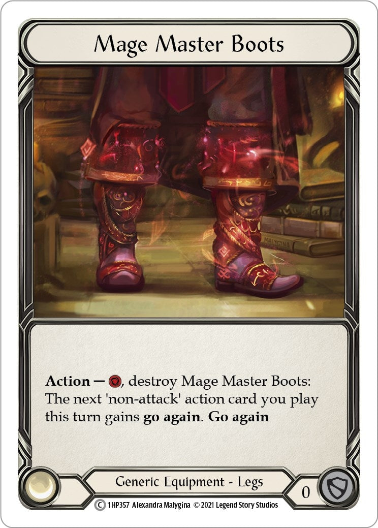 Mage Master Boots (1HP357) [1HP]