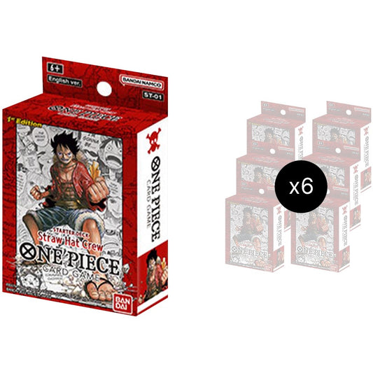 Super Pre Release Starter Deck 1 Straw Hat Crew Display [ST-01 PRE]