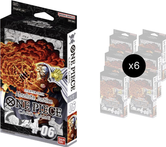 Starter Deck 6 Absolute Justice Display [ST-06]