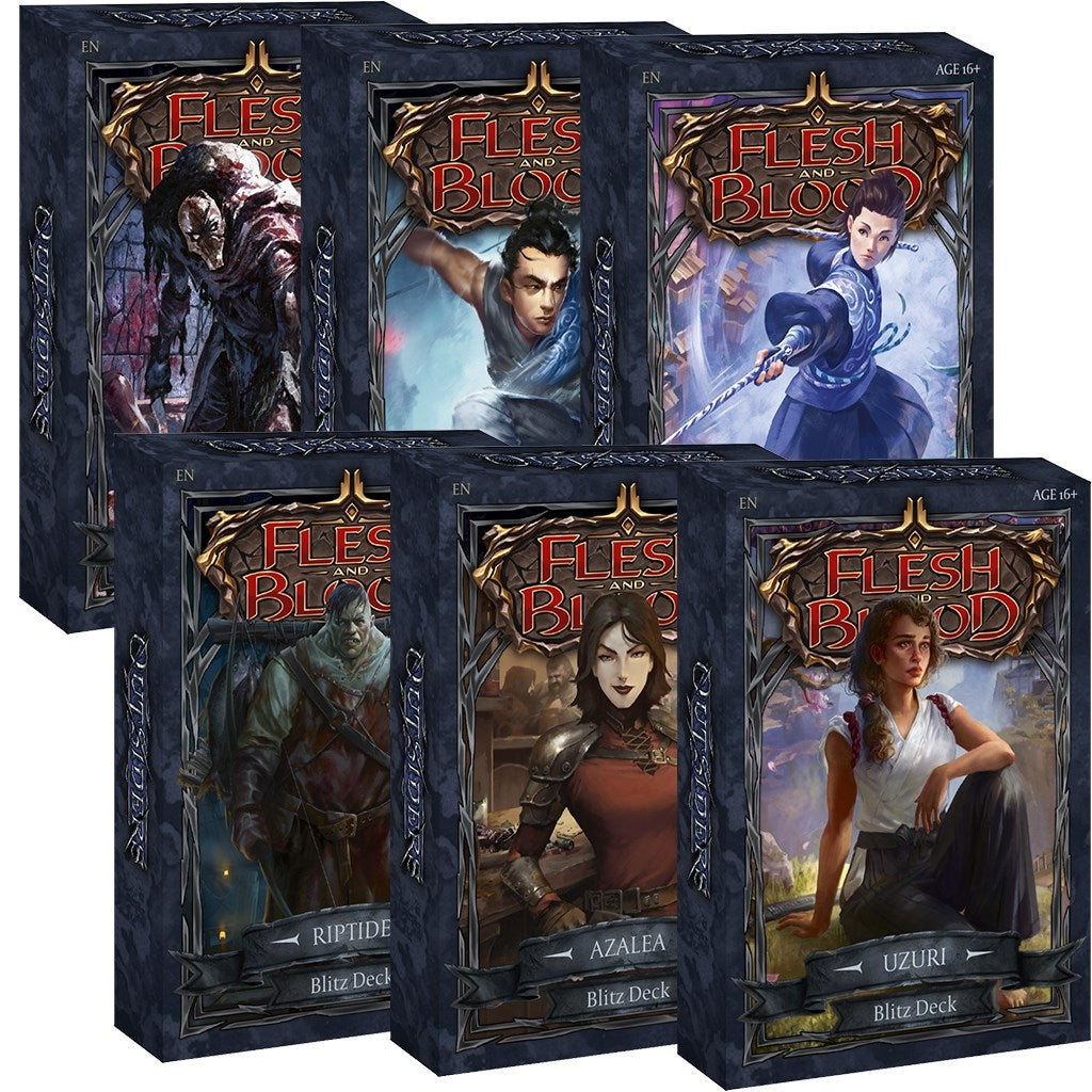 Outsiders Blitz Deck Set of 6 [OUT]