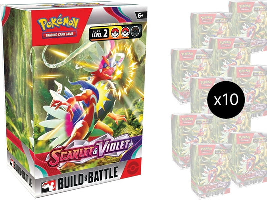 Scarlet and Violet Build and Battle Box Display [SV1]