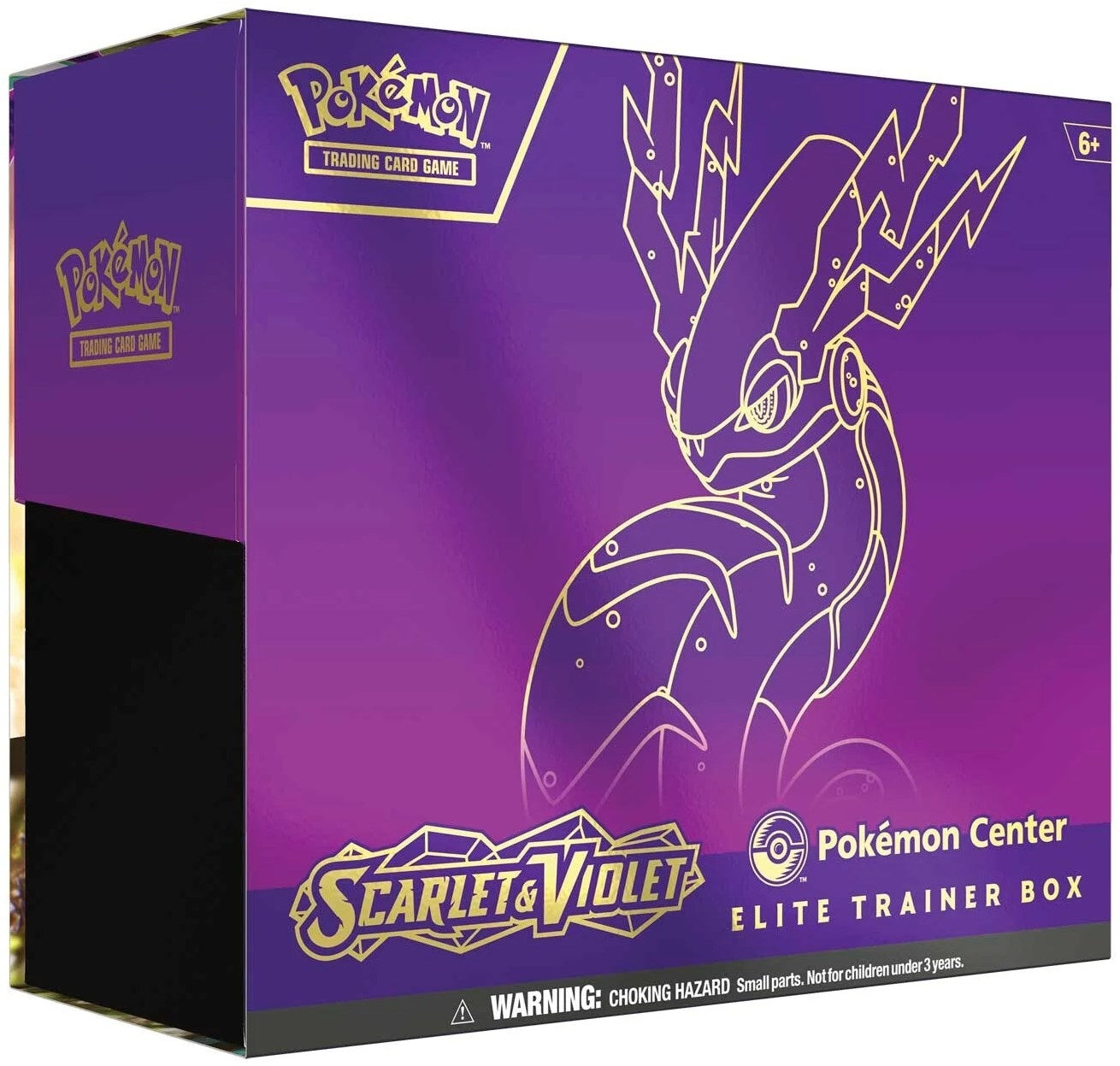 Scarlet and Violet Pokemon Center Elite Trainer Box Exclusive Miraidon [SV1]