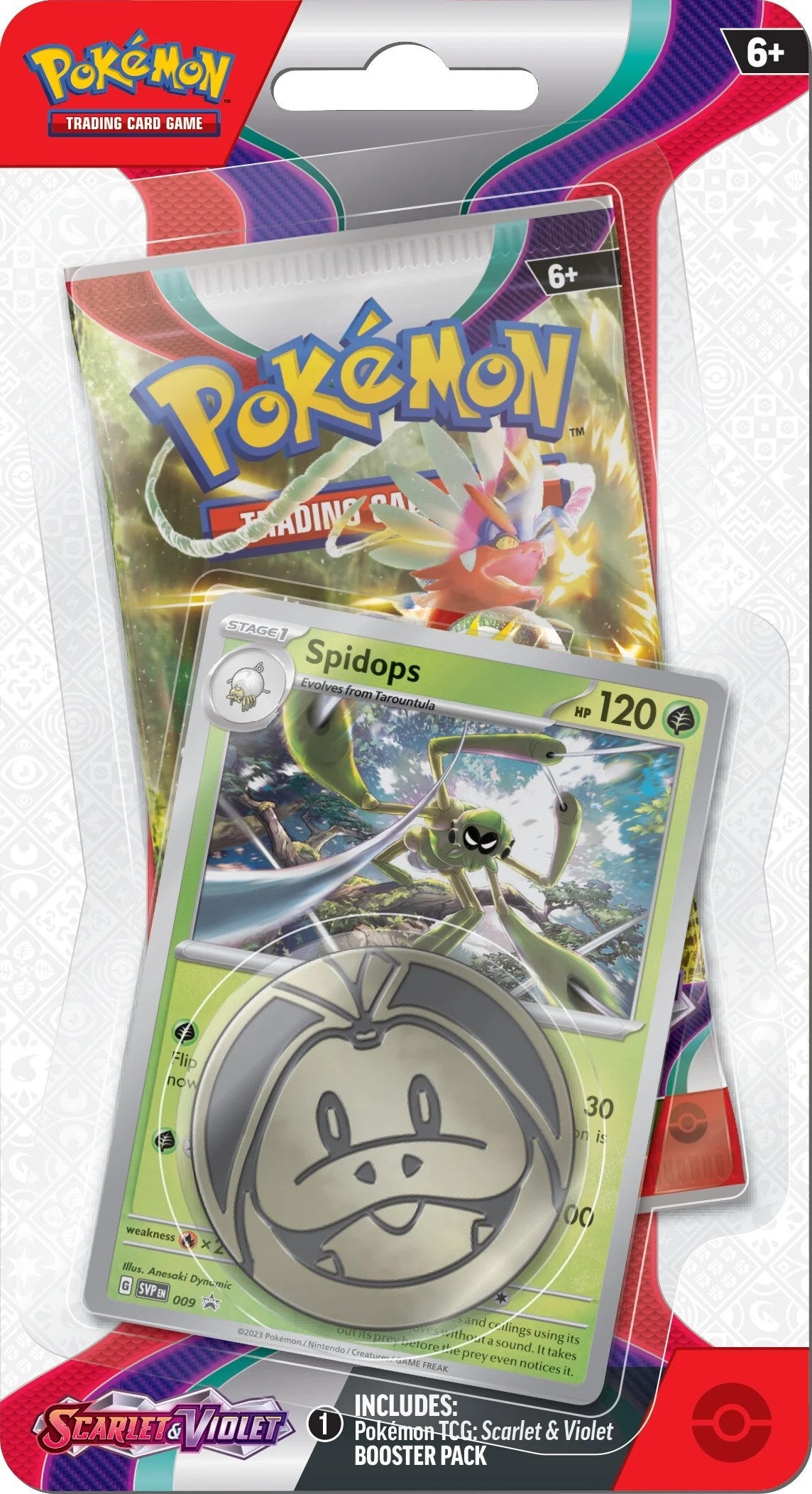 Scarlet and Violet Single Pack Blister Spidops [SV1]