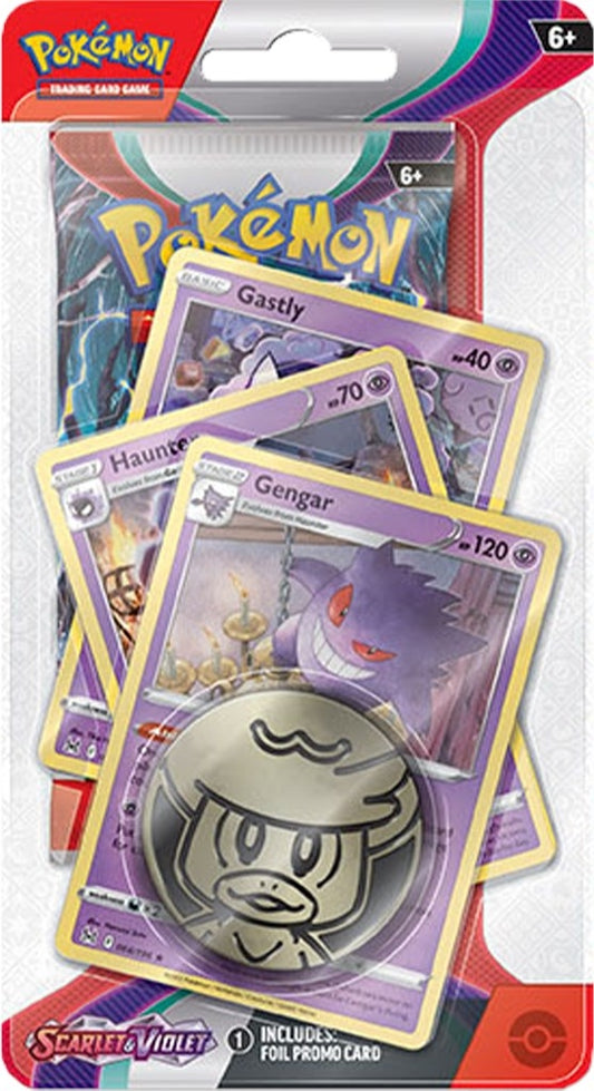 Scarlet and Violet Premium Checklane Blister Gengar [SV1]