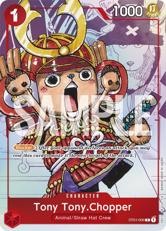 Tony TonyChopper ST01 006 Alternate Art (ST01-006) [OP-PR]