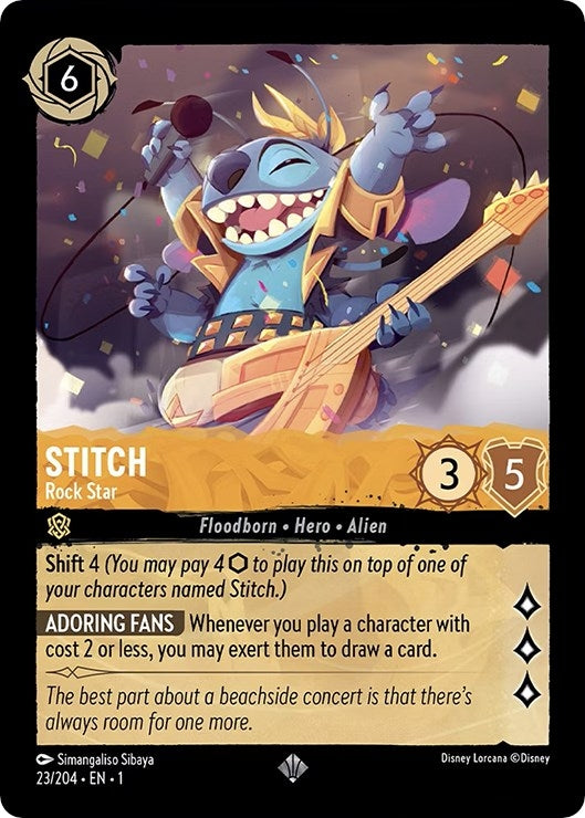 Stitch Rock Star (23/204) [1]