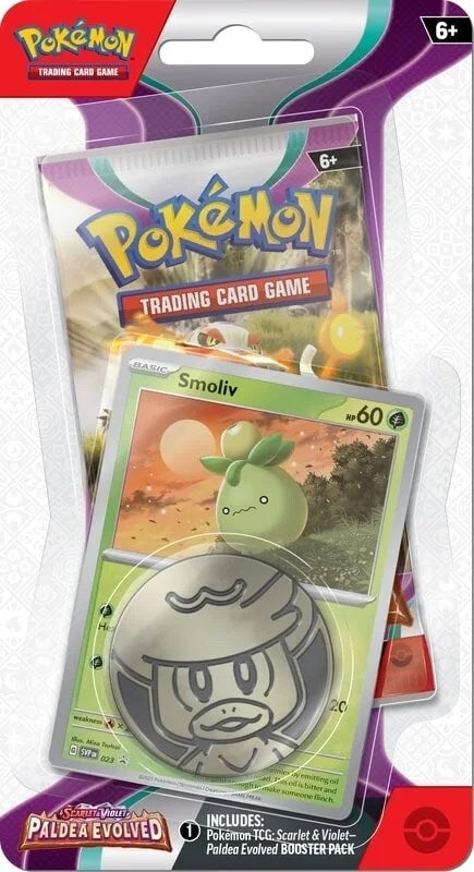 Paldea Evolved Single Pack Blister Smoliv [PAL]