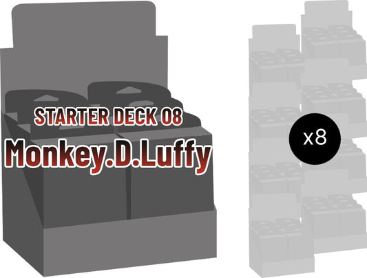 Starter Deck 8 MonkeyDLuffy Display Case [ST-08]