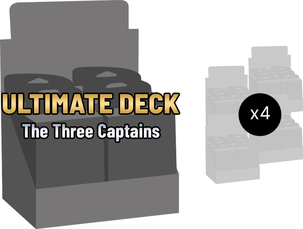 Ultra Deck The Three Captains Display Case [ST-10]