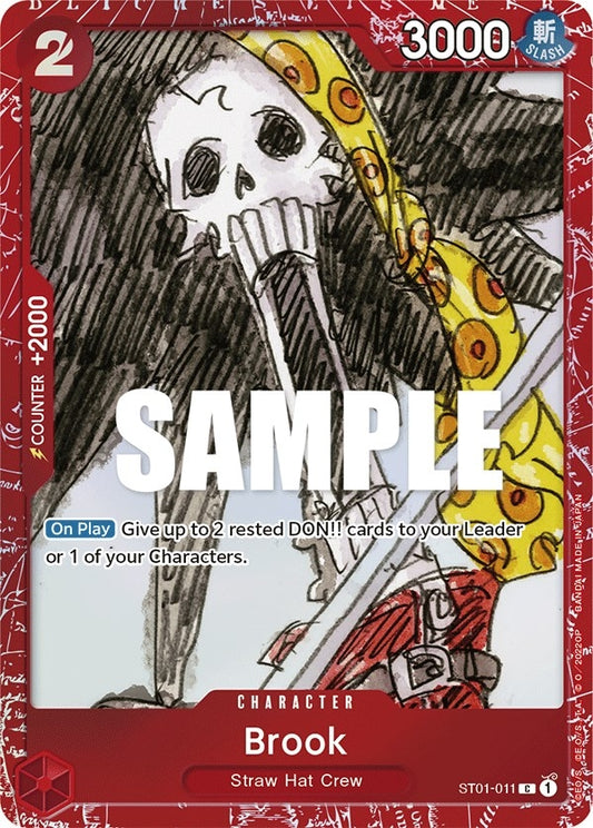 Brook Premium Card Collection ONE PIECE FILM RED Edition (ST01-011) [OP-PR]