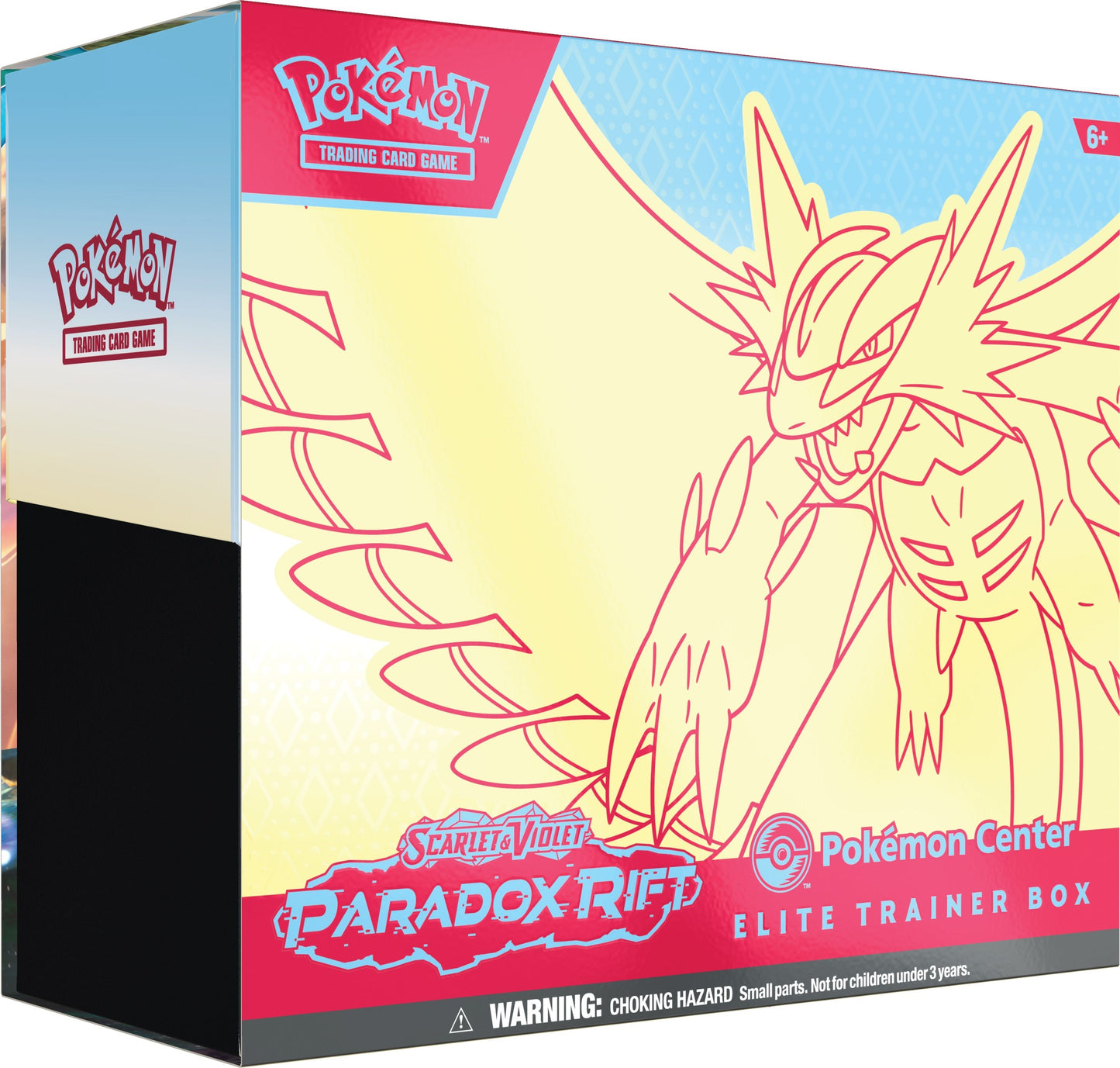 Paradox Rift Pokemon Center Elite Trainer Box Exclusive Roaring Moon [PAR]