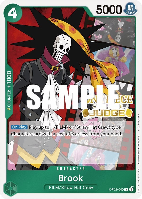 Brook Judge Pack Vol 2 (OP02-040) [OP-PR]