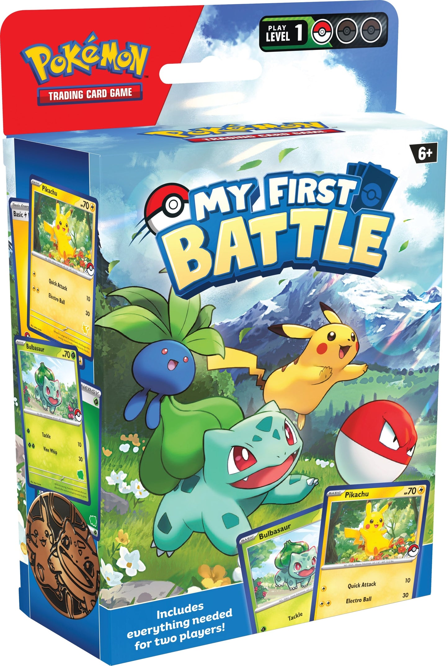 My First Battle Pikachu and Bulbasaur