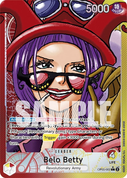 Belo Betty 002 Alternate Art (OP05-002) [OP05]