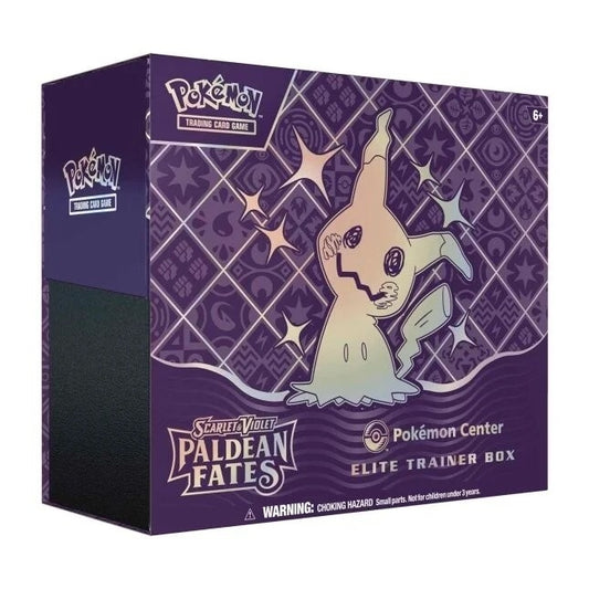 Paldean Fates Pokemon Center Elite Trainer Box Exclusive [PAF]