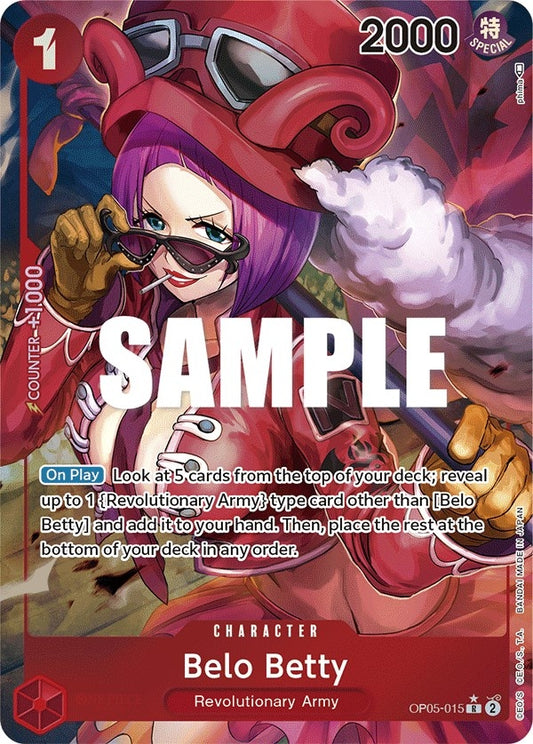 Belo Betty 015 Alternate Art (OP05-015) [OP05]