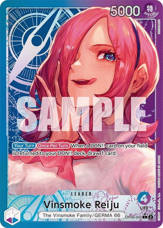 Vinsmoke Reiju 042 Alternate Art (OP06-042) [OP06]