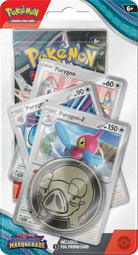 Twilight Masquerade Premium Checklane Blister Porygon [TWM]