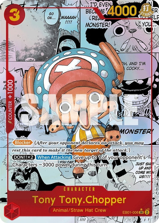 Tony TonyChopper Alternate Art Manga (EB01-006) [EB-01]