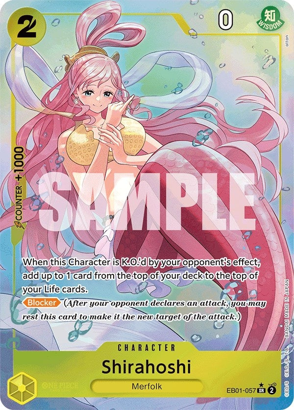 Shirahoshi Alternate Art (EB01-057) [EB-01]