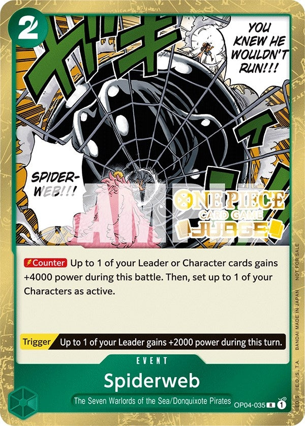 Spiderweb Judge Pack Vol 3 (OP04-035) [OP-PR]