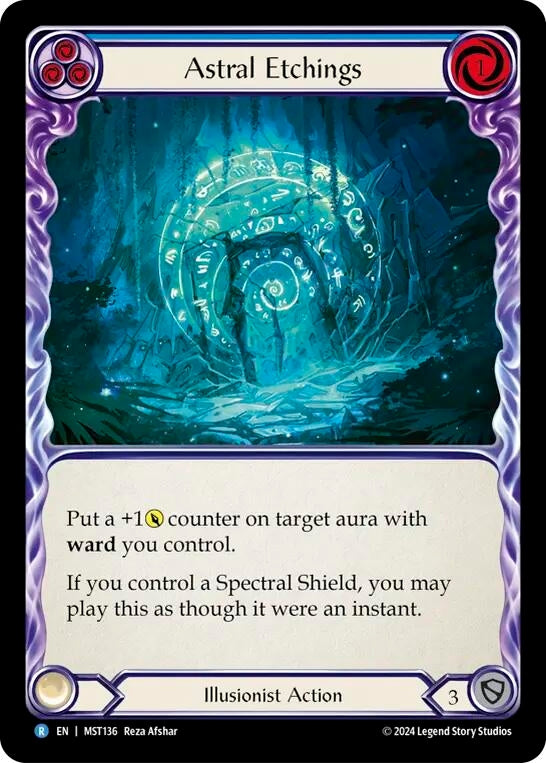 Astral Etchings Blue (MST136) [MST]