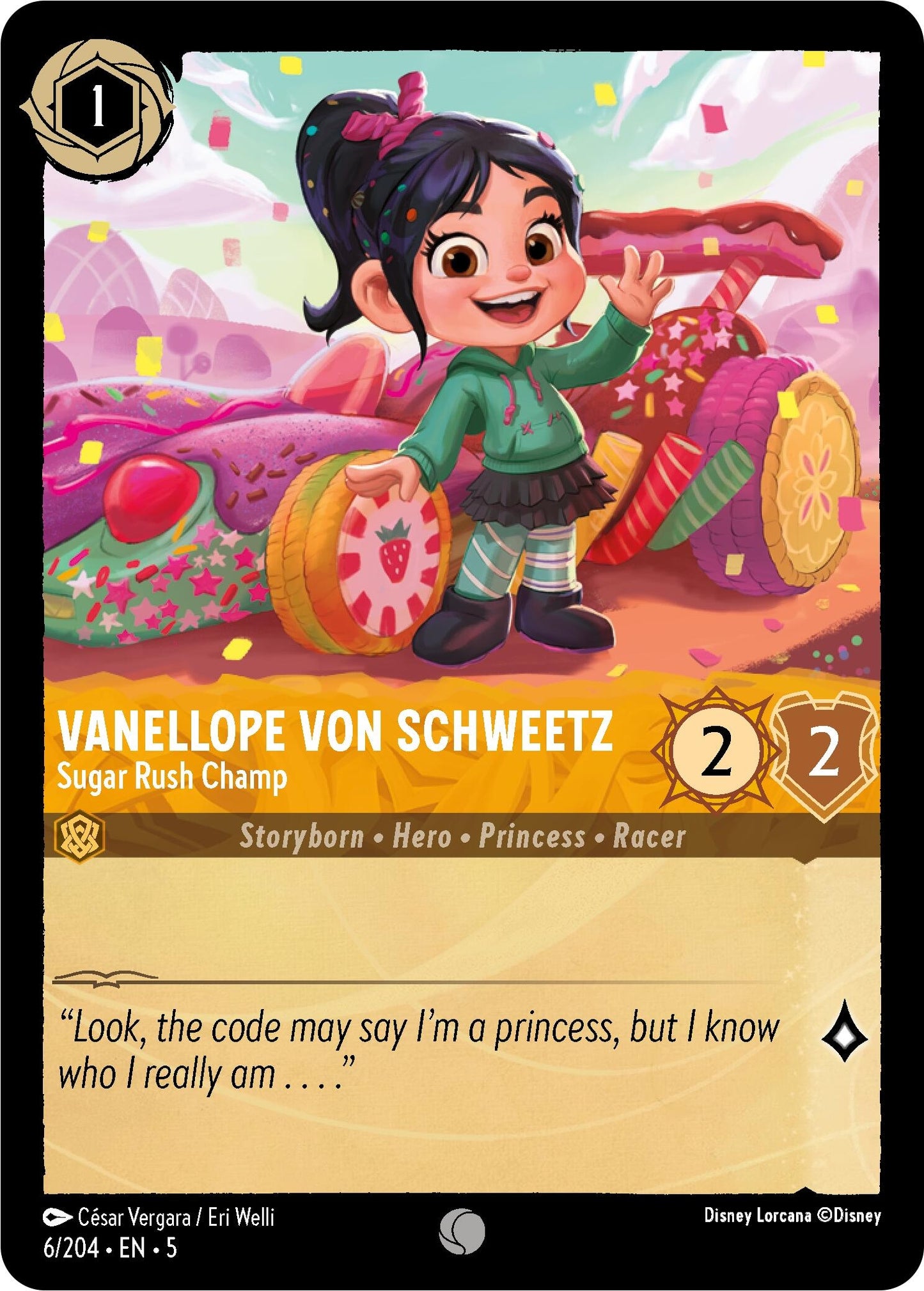 Vanellope von Schweetz Sugar Rush Champ (6/204) [5]