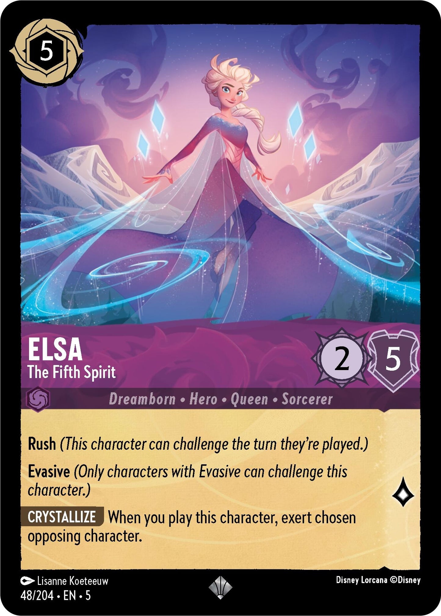 Elsa The Fifth Spirit (48/204) [5]