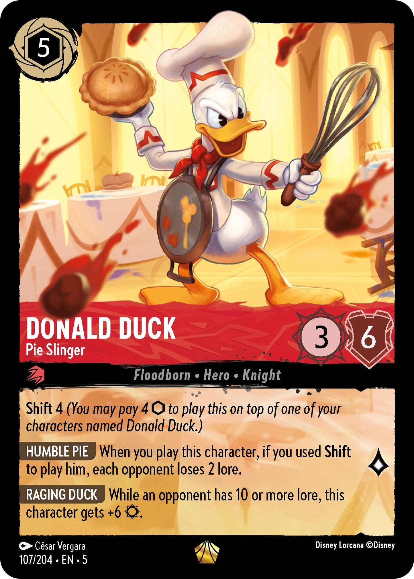 Donald Duck Pie Slinger (107/204) [5]