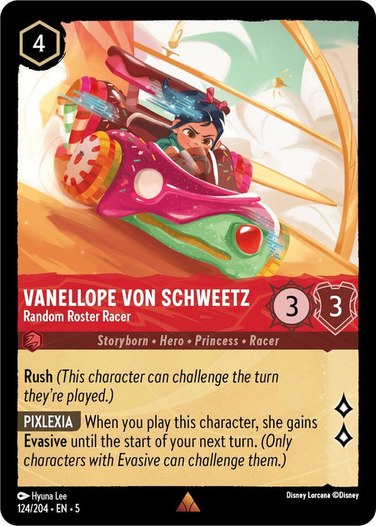 Vanellope von Schweetz Random Roster Racer (124/204) [5]