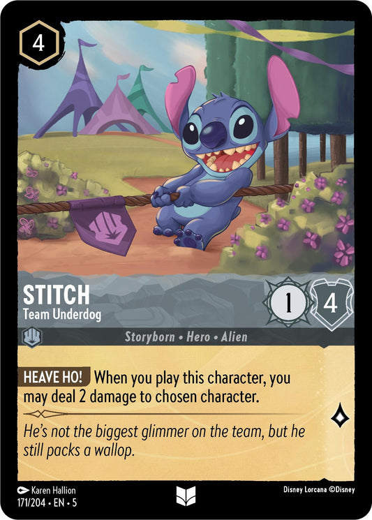 Stitch Team Underdog (171/204) [5]