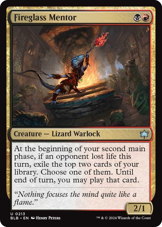 Fireglass Mentor (213) [BLB]