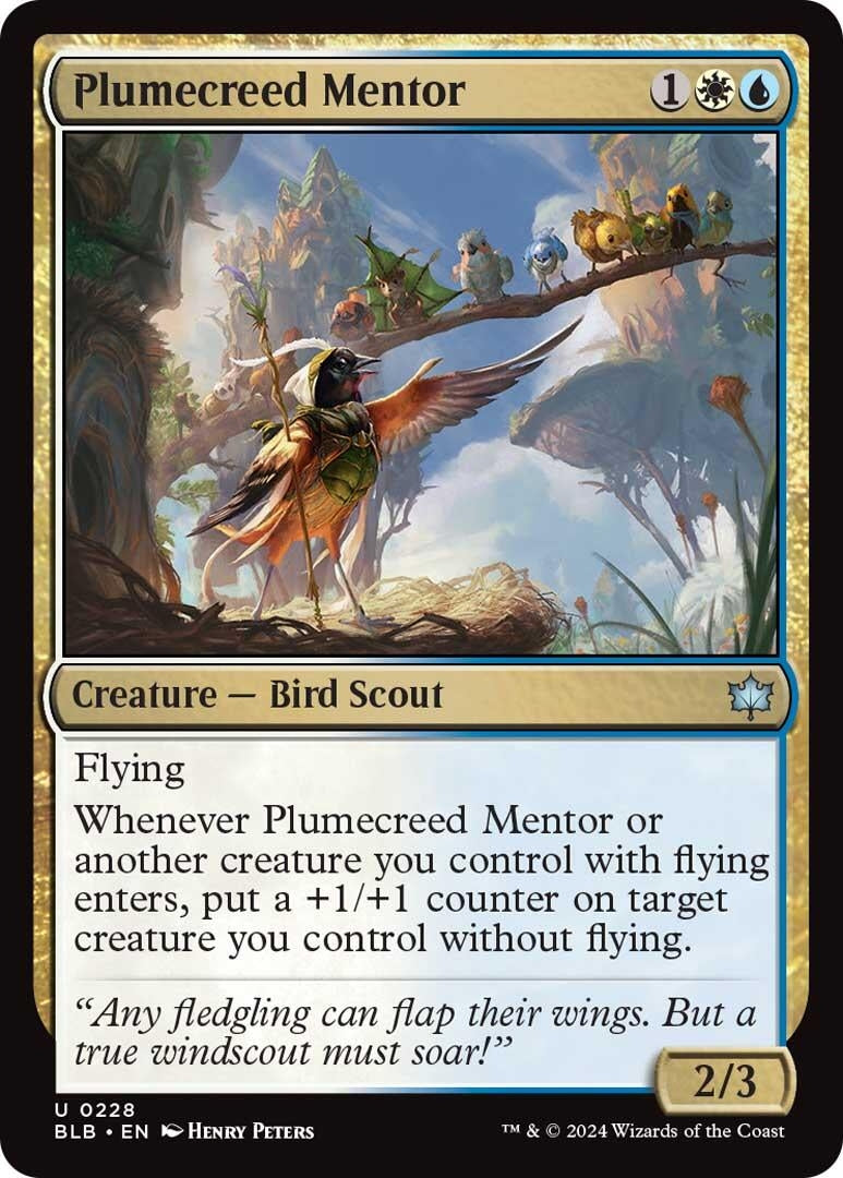 Plumecreed Mentor (228) [BLB]