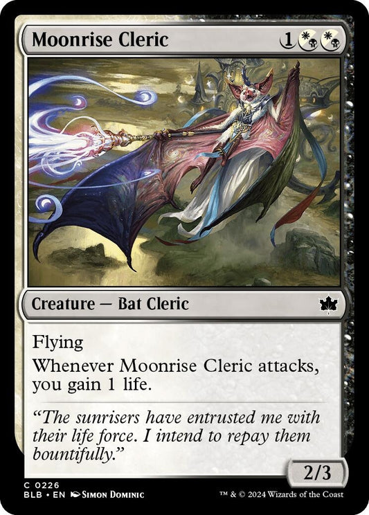 Moonrise Cleric (226) [BLB]