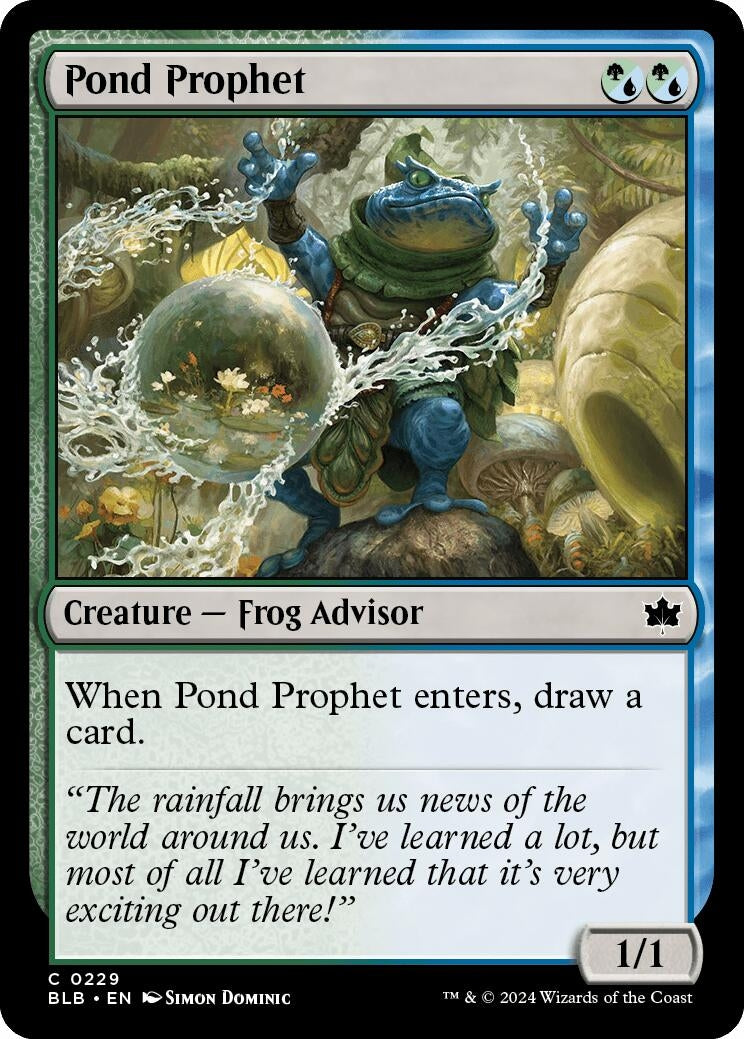 Pond Prophet (229) [BLB]