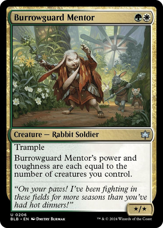 Burrowguard Mentor (206) [BLB]